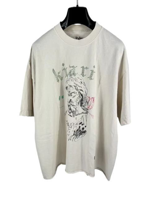 Elderly Smile Rhinestone Print Tee 28751628