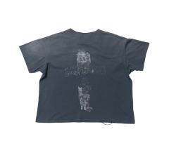 Chest Portrait Print Washed Version Tee 28756304
