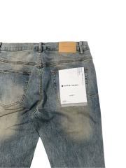 1:1 quality version Irregular Rips Distressing Washed Jeans 28761306
