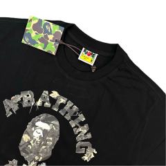1:1 quality version Tree Pattern Camouflage Logo Print Tee 2 colors 28746637