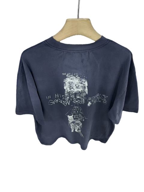 Chest Portrait Print Washed Version Tee 28756304
