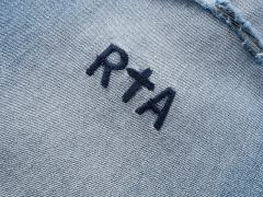 Embroidered Logo Distressed Jeans 28750121