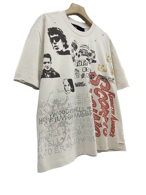 American Vintage Graffiti Rhinestone Print Tee 28756451