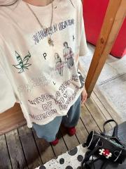 West Coast Graffiti Rhinestone Print Tee 28756454