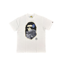 1:1 quality version Moon Ape Head Print Tee 2 colors 28758407