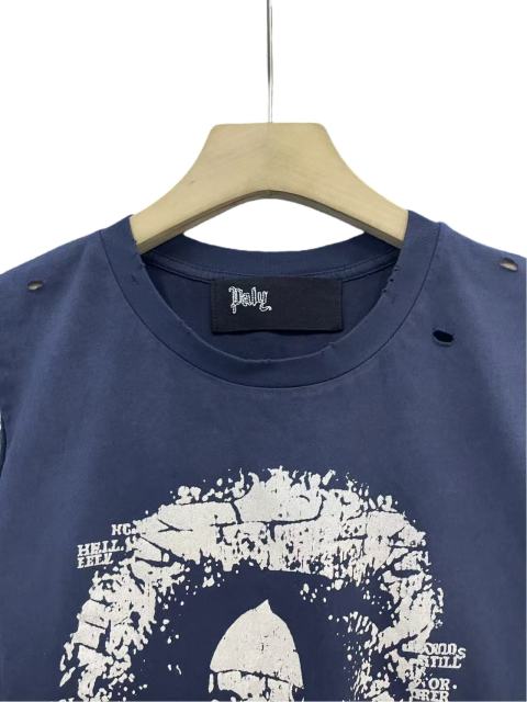 Skull No.11 Print Washed Version Vest 28751626