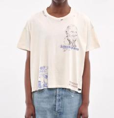 Anniversary Rhinestone Print Tee 28756456