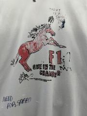 Miami F1 Logo Print Washed Version Tee 28756299
