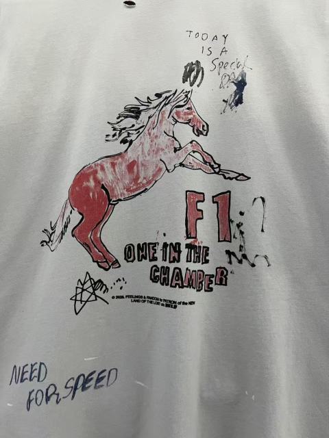Miami F1 Logo Print Washed Version Tee 28756299