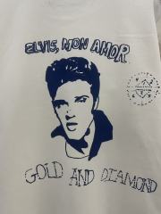 Vintage Blue Portrait Print Tee 28751630