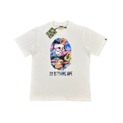 1:1 quality version Artistic Camouflage Ape Head Print Tee 2 colors 28746628