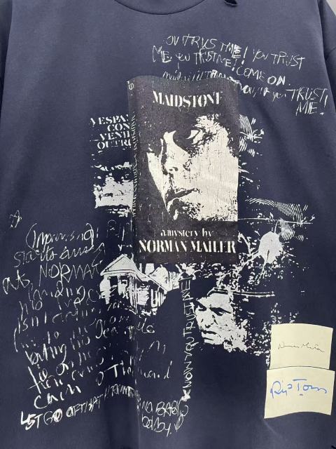 Chest Portrait Print Washed Version Tee 28756304