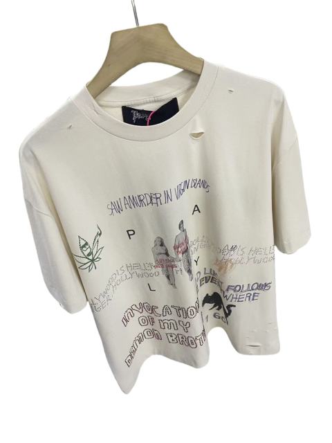 West Coast Graffiti Rhinestone Print Tee 28756454
