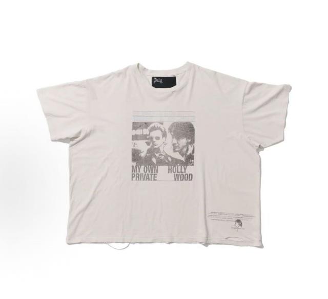 Film-Texture Graphic Print Tee 28751627