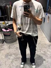 West Coast Graffiti Rhinestone Print Tee 28756454