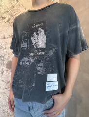 Chest Portrait Print Washed Version Tee 28756304