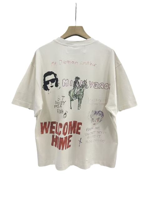 West Coast Graffiti Rhinestone Print Tee 28756454