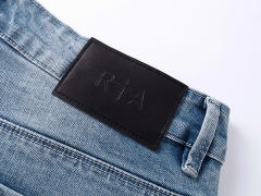 Embroidered Logo Distressed Jeans 28750121