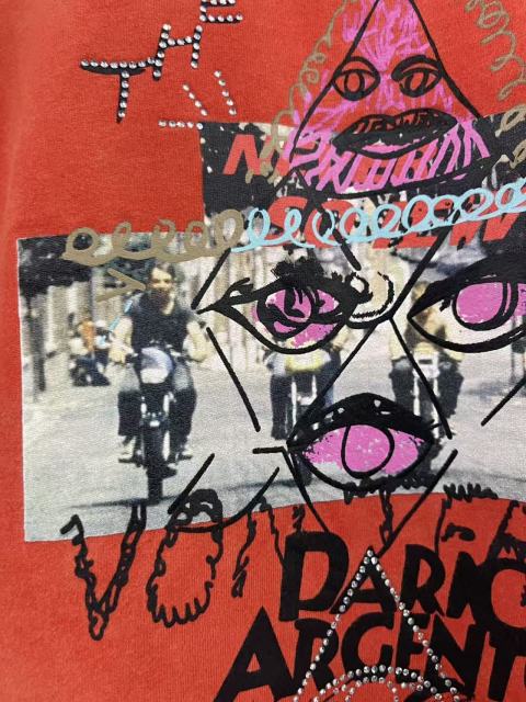 Jersey Devil Rhinestone Print Washed Version Tee 28756307