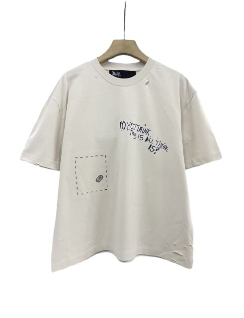 Vintage Blue Portrait Print Tee 28751630