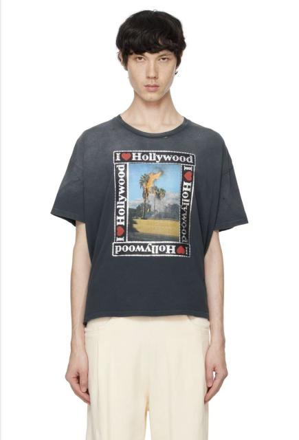 Private Hollywood Print Washed Version Tee 28756302