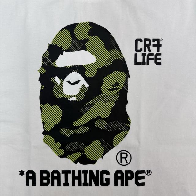 1:1 quality version Camouflage Ape Head Slogan Print Tee 2 colors 28694958