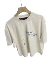 Vintage Blue Portrait Print Tee 28751630