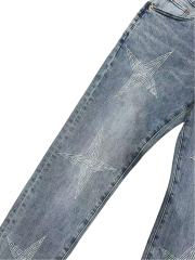 1:1 quality version Multi-line Four-point Star Jeans 28658087