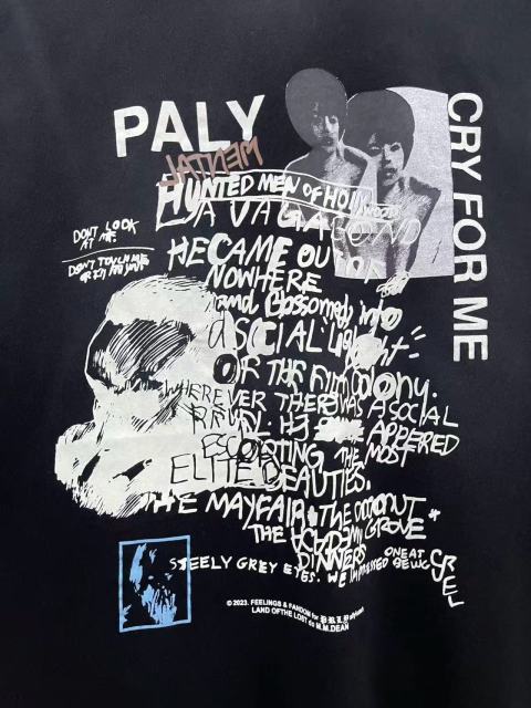 Black Dennis Graffiti Print Washed Version Tee 28756297