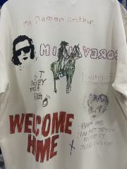 West Coast Graffiti Rhinestone Print Tee 28756454