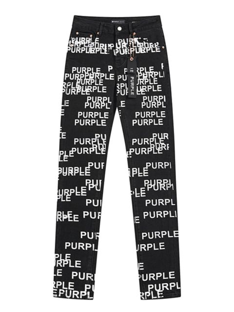 Full-Print White Logo Jeans 28678944