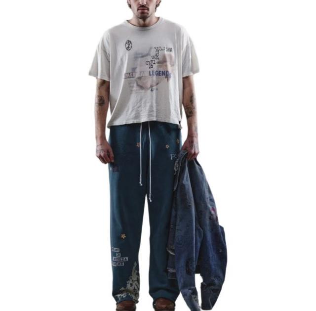 American Legend Embroidered Print Tee 28756449