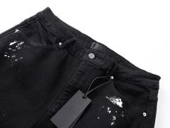 Ink-Splattered Ripped Jeans 28750109