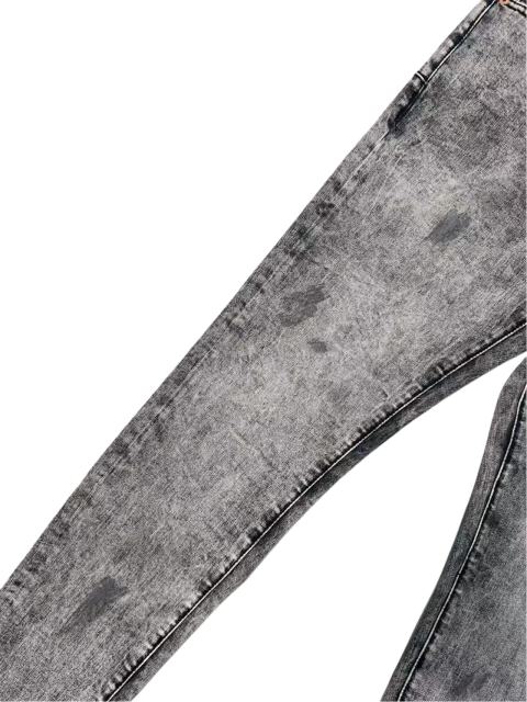 1:1 quality version Wall Grey Patchy Fade Effects Distressed Jeans 28761304