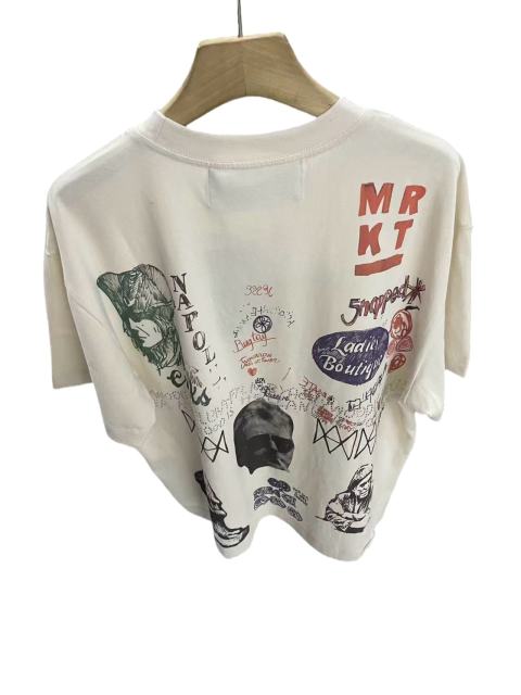 American Vintage Graffiti Rhinestone Print Tee 28756451