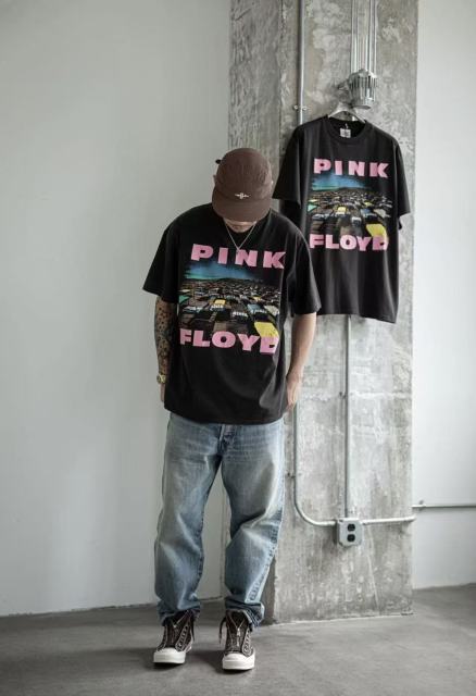 Pink Floyd Album Print Washed Version Tee 28756296