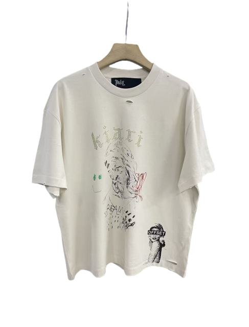 Elderly Smile Rhinestone Print Tee 28751628