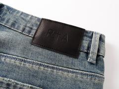 Embroidered Letter Splatter-Print Jeans 28750111