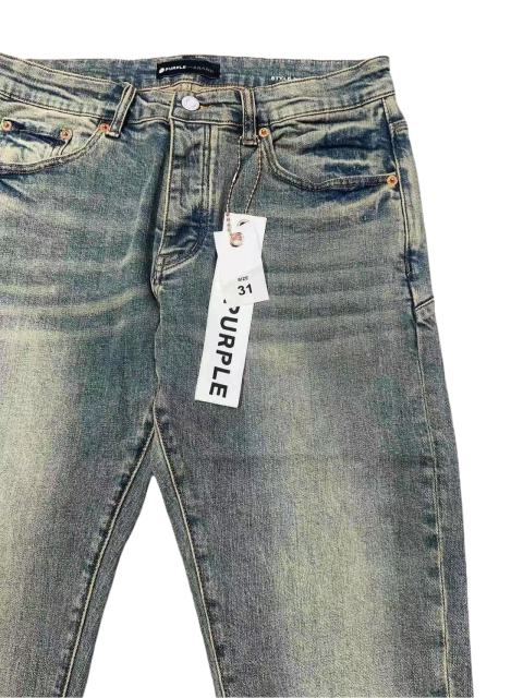 1:1 quality version Vintage Knees Fine-line Rips Jeans 28761309