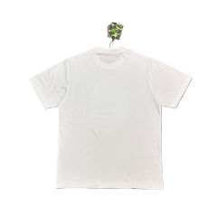 1:1 quality version Checkered Letter Print Tee 2 colors 28746619