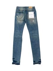 1:1 quality version Paint Graffiti White Speckles Ripped Jeans 28761302