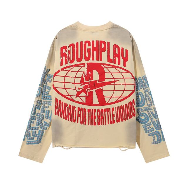 Triangular Summoning Circle Silver Hot Stamping Print Washed Version Long Sleeve T-Shirt 2 colors 28758382
