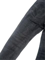 1:1 quality version Matte Black Pleated Jeans 28761312