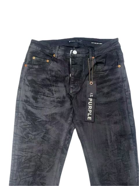 1:1 quality version Matte Black Pleated Jeans 28761312