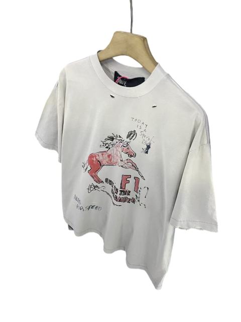 Miami F1 Logo Print Washed Version Tee 28756299