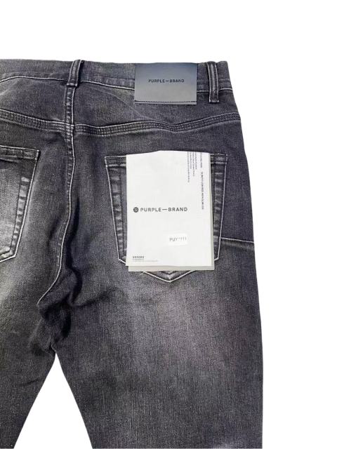 1:1 quality version Wall Crack Style Ripped Visible Stitching Jeans 28761308