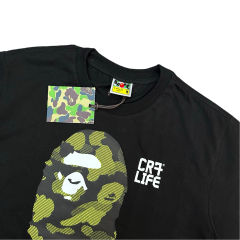 1:1 quality version Camouflage Ape Head Slogan Print Tee 2 colors 28694958