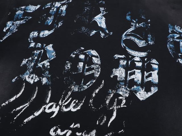 Ghost Flame Skull Print Washed Version Tee 28748596