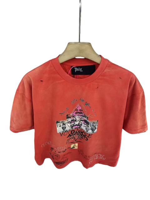 Jersey Devil Rhinestone Print Washed Version Tee 28756307