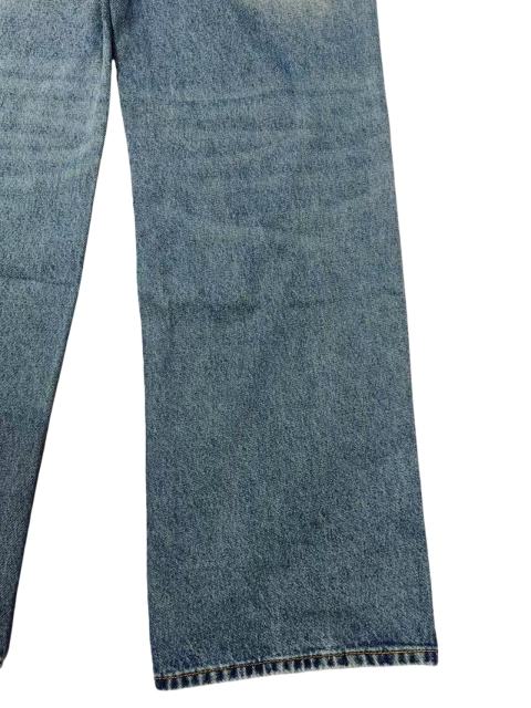 1:1 quality version Side Seam Traffic Light Hot-fix Rhinestone Straight Leg Jeans 28761320